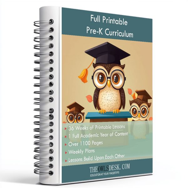 Printable Pre-K-Curriculum